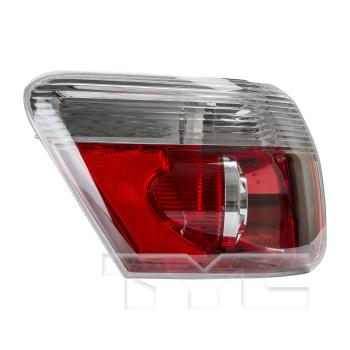 2010 GMC Acadia Tail Light Assembly Left Outer TYC 11643000 image 3 of 4