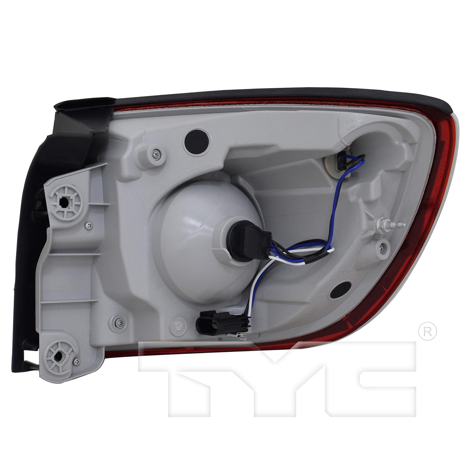 TYC 116432009 Tail Light Assembly product image 2 of 6
