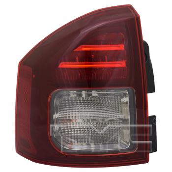2014 Jeep Compass Tail Light Assembly Left TYC 11644890 image 1 of 4