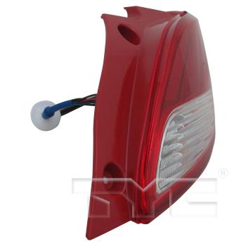 2011 Mazda 2 Tail Light Assembly Right TYC 11647300 image 3 of 4