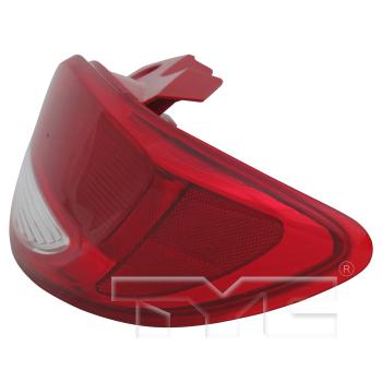 2011 Mazda 2 Tail Light Assembly Right TYC 11647300 image 4 of 4