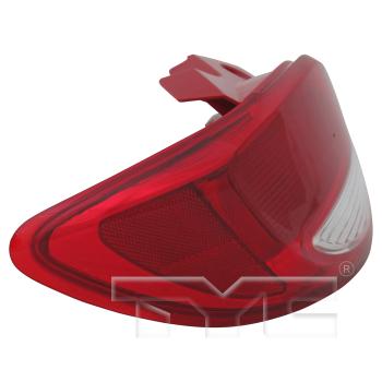 2011 Mazda 2 Tail Light Assembly Left TYC 11647400 image 4 of 4