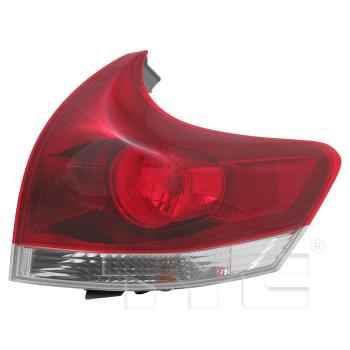 2015 Toyota Venza Tail Light Assembly Right Outer TYC 11648590 image 1 of 4