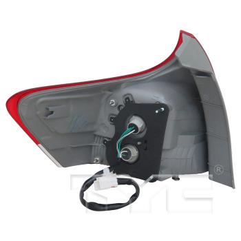 2015 Toyota Venza Tail Light Assembly Right Outer TYC 11648590 image 2 of 4