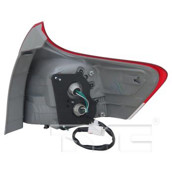 2015 Toyota Venza Tail Light Assembly Left Outer TYC 11648690 image 2 of 4