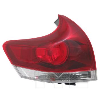 2015 Toyota Venza Tail Light Assembly Left Outer TYC 116486909 image 1 of 4