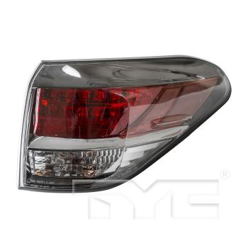 2013 Lexus RX350 Tail Light Assembly Right Outer TYC 11653300 image 1 of 4