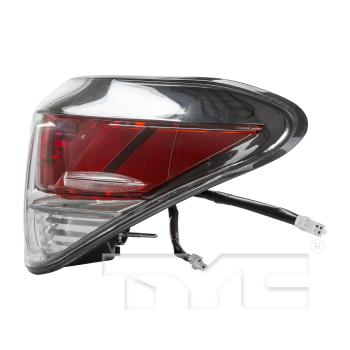 2013 Lexus RX350 Tail Light Assembly Right Outer TYC 11653300 image 3 of 4