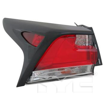 2016 Lexus NX200t Tail Light Assembly Left Outer TYC 11677000 image 1 of 4