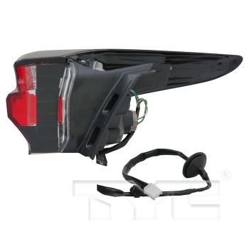 2016 Lexus NX200t Tail Light Assembly Left Outer TYC 11677000 image 3 of 4