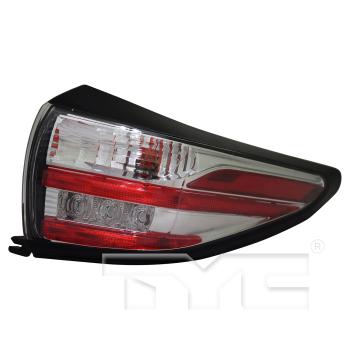 2016 Nissan Murano Tail Light Assembly Right Outer TYC 11677100 image 1 of 4