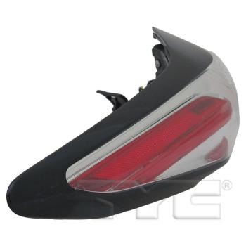 2016 Nissan Murano Tail Light Assembly Left Outer TYC 116772009 image 3 of 4