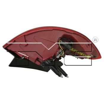 2017 Kia Sorento Tail Light Assembly