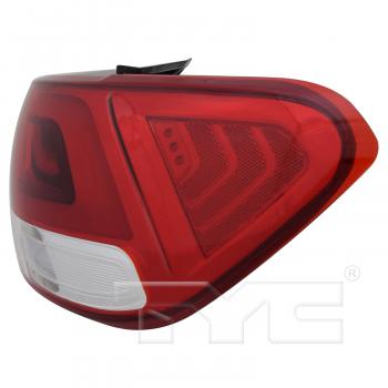 2017 Kia Sorento Tail Light Assembly Right Outer TYC 116781009 image 4 of 4