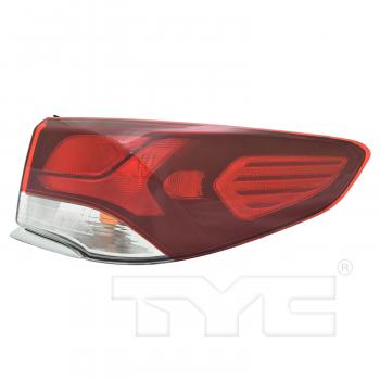 2019 Hyundai Sonata Tail Light Assembly Right Outer TYC 11903500 image 1 of 4