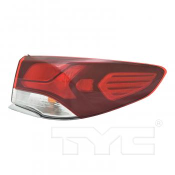 2019 Hyundai Sonata Tail Light Assembly Right Outer TYC 119035009 image 1 of 4