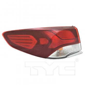 2019 Hyundai Sonata Tail Light Assembly Left Outer TYC 11903600 image 1 of 4