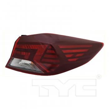 2020 Hyundai Elantra Tail Light Assembly Right Outer TYC 11908300 image 1 of 4