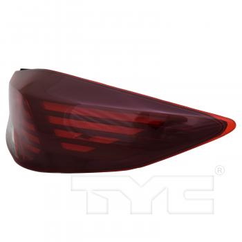 2020 Hyundai Elantra Tail Light Assembly Right Outer TYC 11908300 image 4 of 4