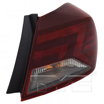 2020 Hyundai Elantra Tail Light Assembly Right Outer TYC 119083009 image 3 of 4