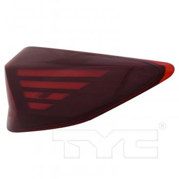 2020 Hyundai Elantra Tail Light Assembly Right Outer TYC 119163009 image 4 of 4