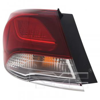 2019 Hyundai Sonata Tail Light Assembly Left Outer TYC 11919200 image 3 of 4