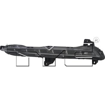 2017 Hyundai Sonata Daytime Running Light Right TYC 125333009 image 2 of 2