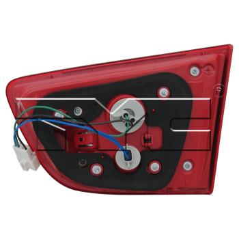 2017 Kia Sorento Tail Light Assembly Left Inner TYC 175564009 image 2 of 4