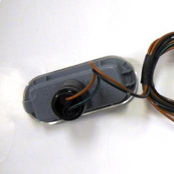 2001 Volkswagen Jetta Side Repeater Lamp Assembly Left TYC 18023700 image 2 of 2