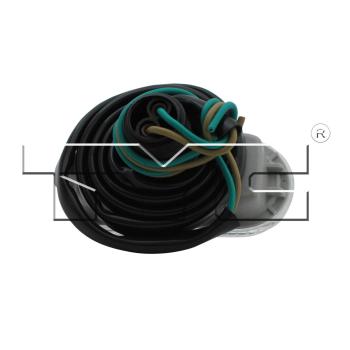 2001 Volkswagen Jetta Side Repeater Lamp Assembly Left TYC 18523590 image 2 of 3