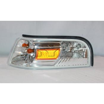 2006 Mercury Grand Marquis Turn Signal / Parking / Side Marker Light Assembly Front Left TYC 18604600 image 2 of 2