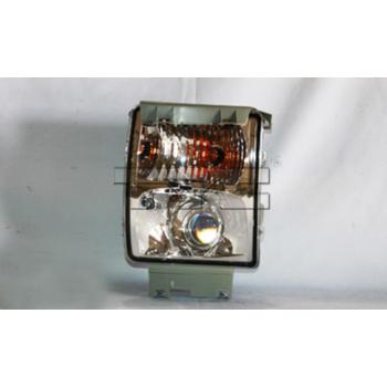 2011 Cadillac STS Turn Signal / Fog Light Assembly Front Left TYC 19585200 image 1 of 2