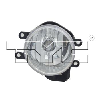 2018 Toyota RAV4 Fog Light Assembly Right TYC 19607700 image 2 of 2