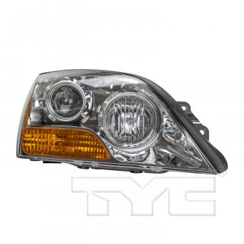 2008 Kia Sorento Headlight Assembly Right TYC 201221100 image 1 of 4
