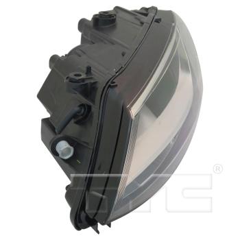 2013 Volkswagen Jetta Headlight Assembly Left TYC 2012562009 image 2 of 4
