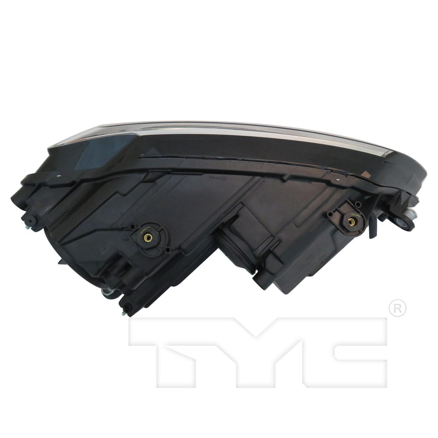 TYC 2012562009 Headlight Assembly product image 4 of 5