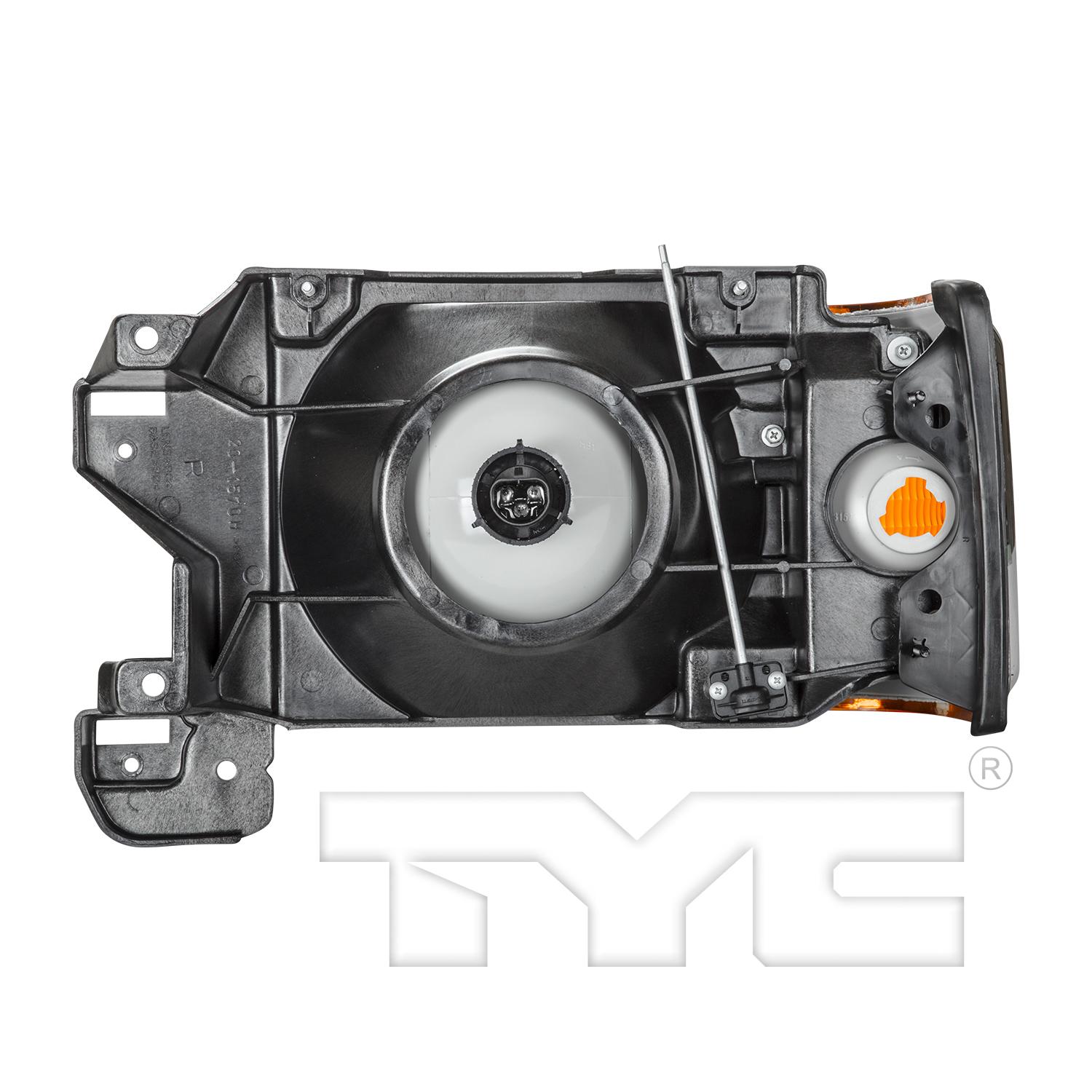 TYC 20160800 Headlight Assembly product image 2 of 6