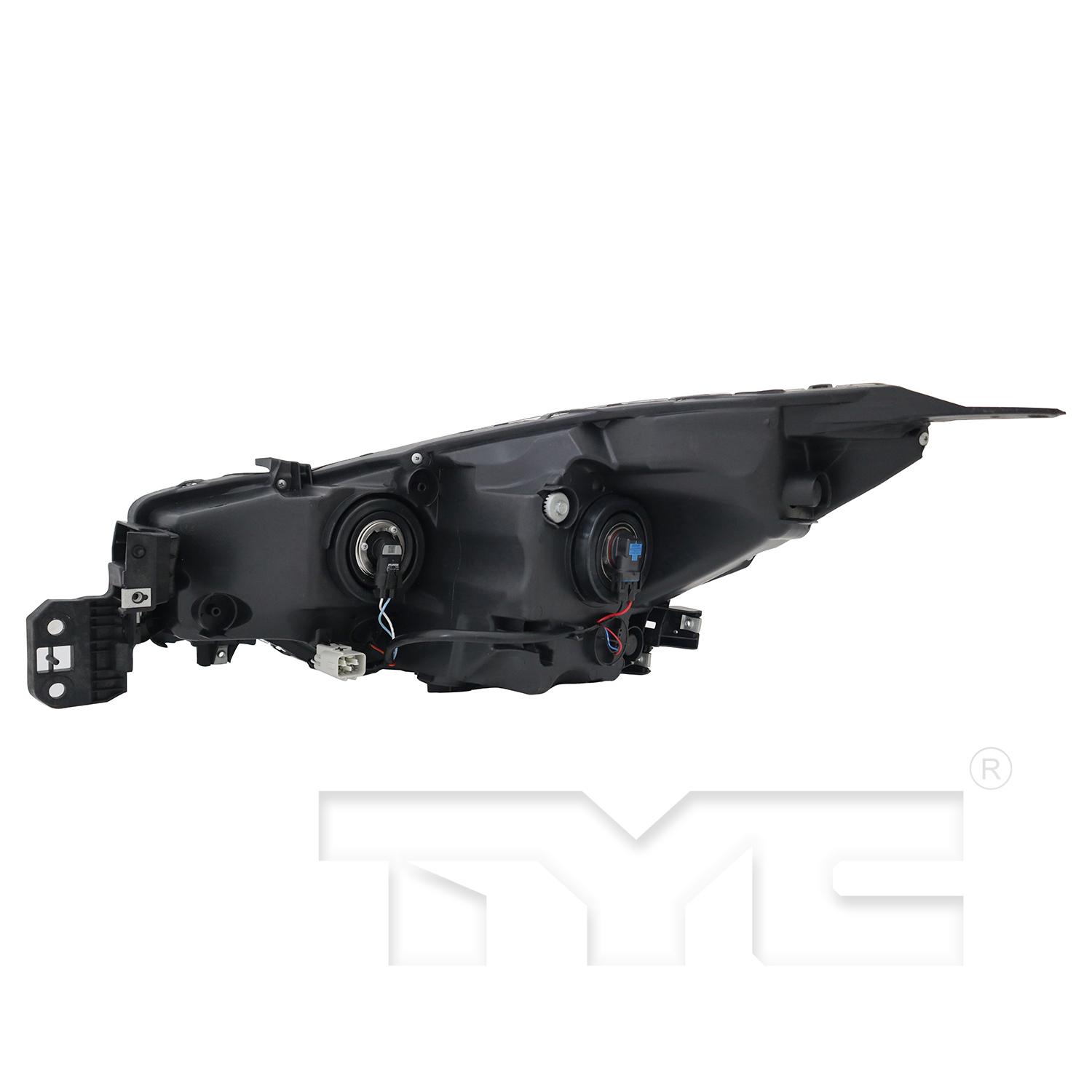TYC 2016295009 Headlight Assembly product image 2 of 6