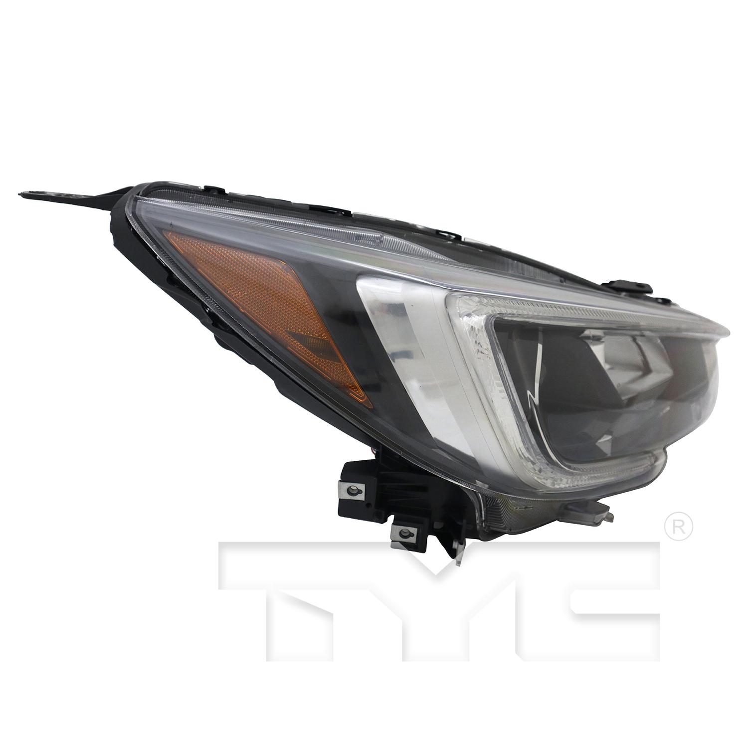 TYC 2016295009 Headlight Assembly product image 3 of 6
