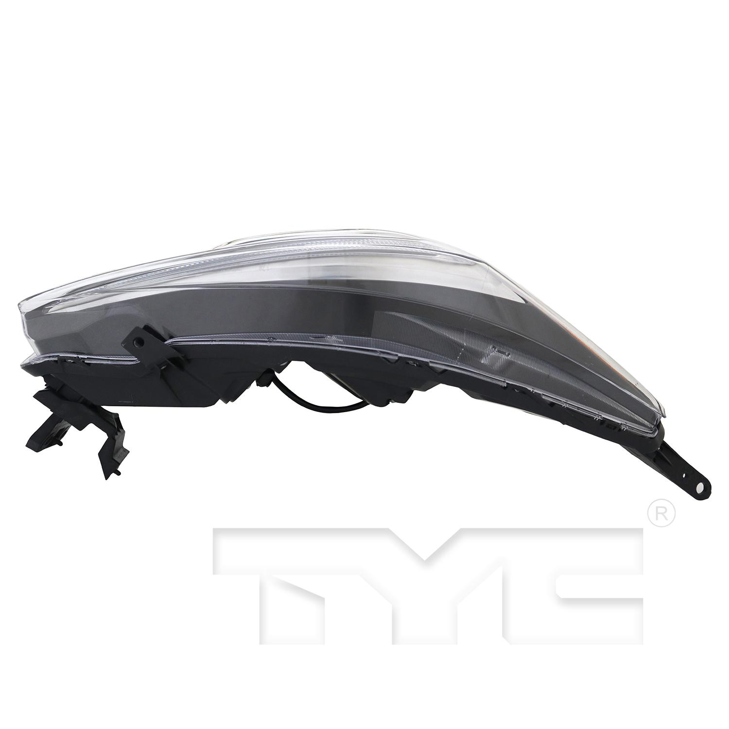 TYC 2016295009 Headlight Assembly product image 5 of 6