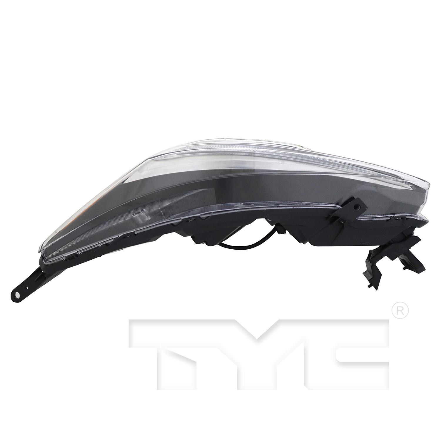 TYC 2016296009 Headlight Assembly product image 5 of 6