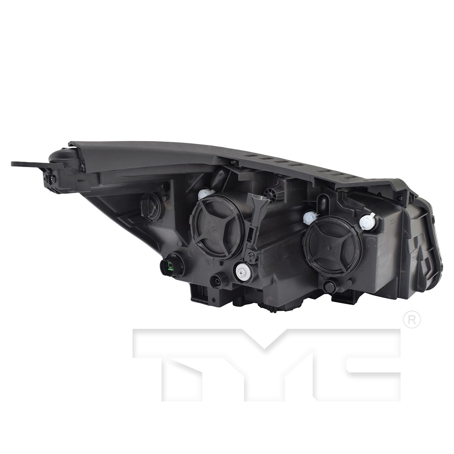 TYC 2016646009 Headlight Assembly product image 2 of 6