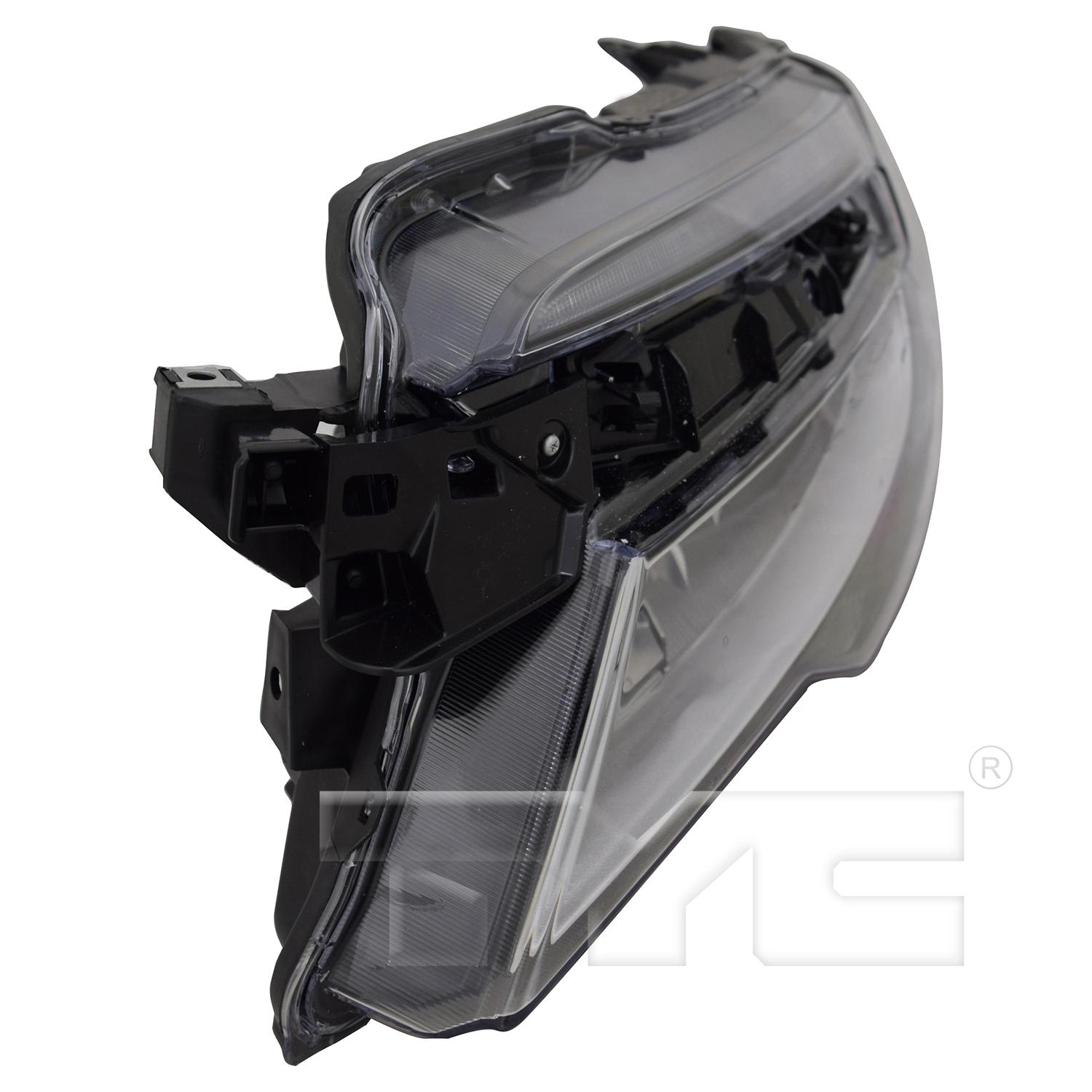 TYC 2016670009 Headlight Assembly product image 4 of 6