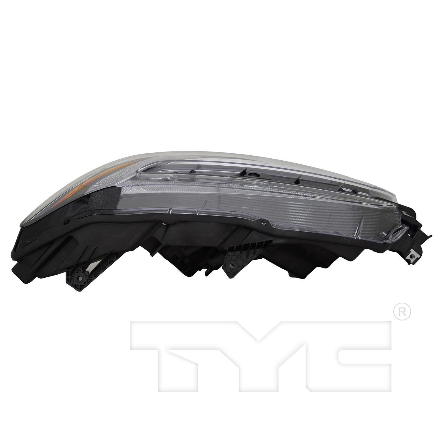 TYC 2016670009 Headlight Assembly product image 5 of 6