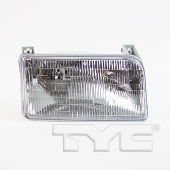 1994 Ford F-150 Headlight Assembly Right TYC 201934009 image 2 of 3