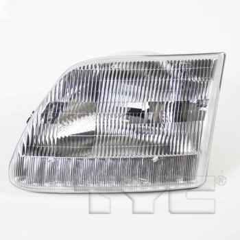 1999 Ford F-250 Headlight Assembly Left TYC 203520809 image 3 of 3