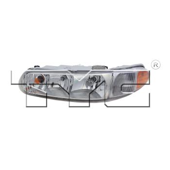 2004 Buick Regal Headlight Assembly Left TYC 20519800 image 2 of 2