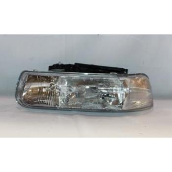 2005 Chevrolet Tahoe Headlight Assembly Left TYC 20550000 image 2 of 2
