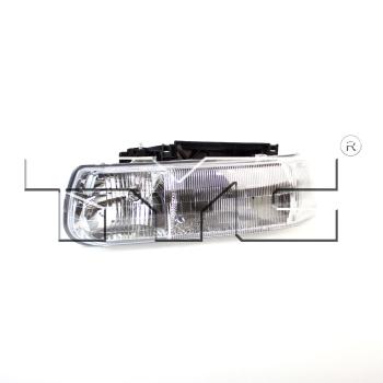 2005 Chevrolet Tahoe Headlight Assembly Left TYC 205500009 image 4 of 4