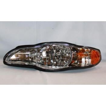 2002 Chevrolet Monte Carlo Headlight Assembly Left TYC 20591600 image 2 of 2